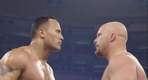 'Stone Cold' Steve Austin vs. The Rock