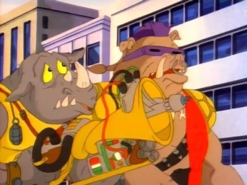 Bebop and Rocksteady Conquer the Universe