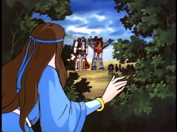 A Decepticon Raider in King Arthur's Court