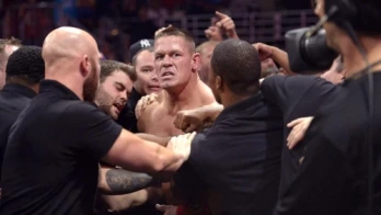 Chaos Erupts