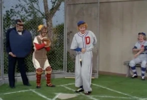 Lucy and Viv Play Softball