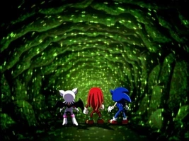 Sonic VS. the Deep Earth Monster