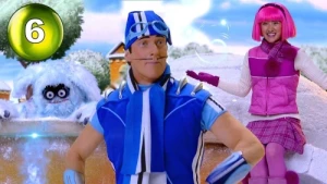 The LazyTown Snow Monster