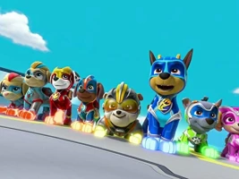 Mighty Pups, Super Paws: Pups Save a Giant Chicken/Mighty Pups, Super Paws: Pups Stop Harold's Deep Freeze