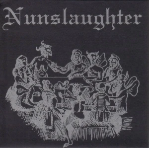 Nunslaughter / Blood on Steel