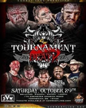 DVD Cover (Combat Zone Wrestling)