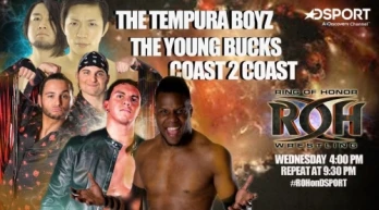 Four Corners Survival Match to Determine ROH World TV Title No. 1 Contender!