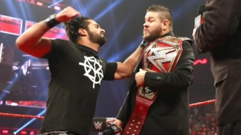 Seth Rollins crashed Kevin Owens' WWE Universal Championship coronation