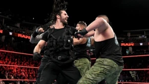 The Shield Stand United Against Corbin & Aop in Bombastic Main Event
