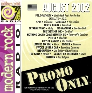 Promo Only: Modern Rock Radio, August 2002