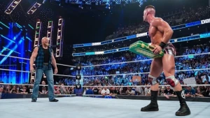 The Beast returns to SmackDown to unleash a vicious attack on Theory
