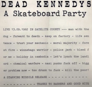 A Skateboard Party