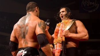 Batista interrupts The Great Khali's Indian celebration