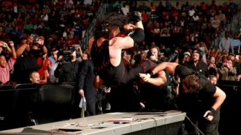 The Shield invaded the blue brand