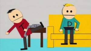 Terrance and Phillip in Not Without My Anus