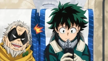 Midoriya and Shigaraki