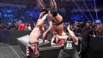Owens Blocks Main Event