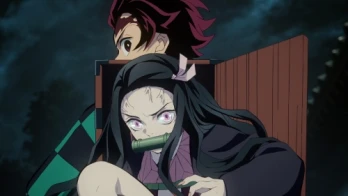 Swordsman Accompanying a Demon