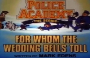 For Whom the Wedding Bells Toll