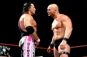 'Stone Cold' Steve Austin vs. Bret 'Hitman' Hart