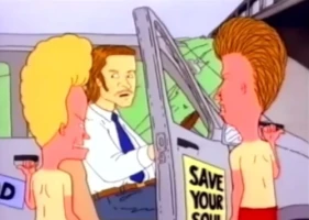 Beavis and Butt-head Meet God, Part 1