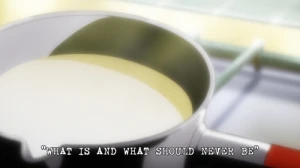 What Is and What Should Never Be