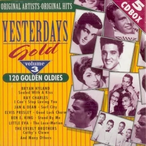 Yesterdays Gold: 120 Golden Oldies, Volume 3