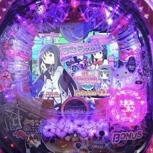 ★★MADOKA☆MAGICA PACHINKO☆☆★777ぱちんこ魔法少女まどか☆マギカ♪♪7500円 yen ❗️♪♪♪♪★★LUCKYぱちんこ