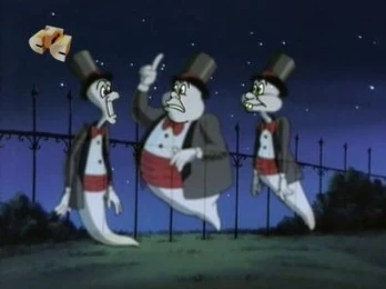 Spooky and Poil Meet the Monsters/You Know You're Alive When.../13 Ways to Scare a Fleshie/The Trick's a Treat