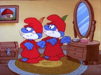 Handy's Window Vision/Papa Smurf, Papa Smurf
