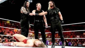Bryan suffers corporate justice against Orton and The Shield