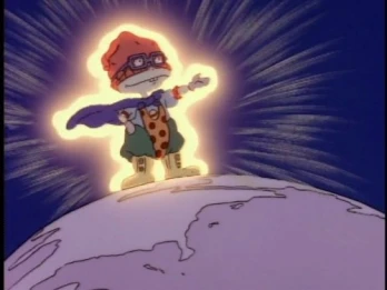Superhero Chuckie/The Dog Broomer
