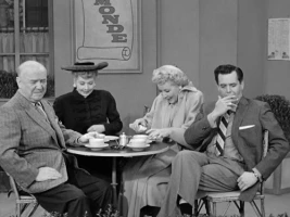 Lucy Meets Charles Boyer