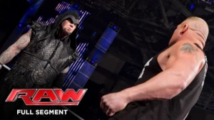Lesnar demands... And The Deadman delivers