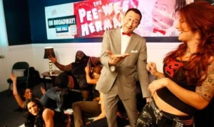 Pee-wee Herman visits WWE Raw