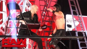 WWE TLC Comes Early for Rollins and Corbin