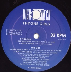 Don’t Leave Me Now / Keep On Pumpin’