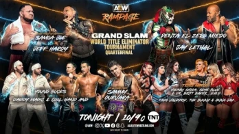 AEW All Out 2023 Fallout/Grand Slam World Title Eliminator Tournament Quarterfinals