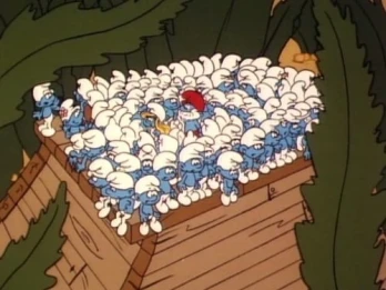 The Smurfomatic Smurfulator/Petrified Smurfs