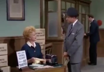 Lucy Takes a Job at the Bank