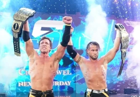 The Motor City Machine Guns capture the Tag Team Titles