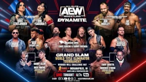 AEW All Out 2023 Fallout/Grand Slam World Title Eliminator Tournament