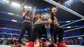 Roman Reigns sent a message to a fallen McIntyre