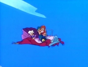 Marianne & Luigeena/Mario's Magic Carpet