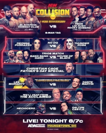 1 Year Anniversary of AEW Collision