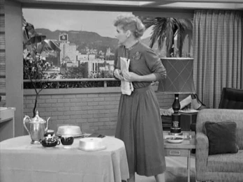 Lucy and John Wayne