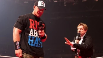 John Cena enters "Piper's Pit"