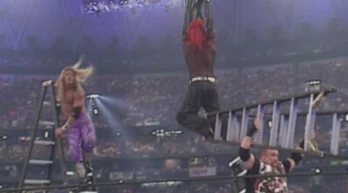 Hardy Boyz vs. Dudley Boyz vs. Edge & Christian