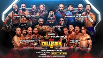 All Star 8-Man Tag/Countdown to AEW WrestleDream