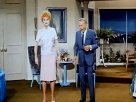 Lucy with George Burns